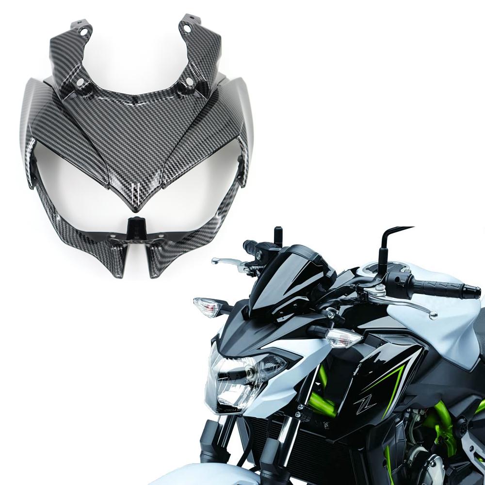 For Kawasaki Z 650 Z650 2021 2022 2023 2024 Headlight Shroud Cover Front Face Shell Motorcycle Front Nose Headlight Fairing Set