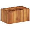 VidaXL Raised Garden Bed 50x30x25 Cm Solid Acacia Wood