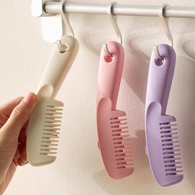 Hair Cutting Comb Hair Brushes With Razor Blades Hair Trimmer Cutting Thinning Tool Professional Styling Barber Cutter Accessory