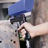 Pneumatic Blasting Gun Set Handheld Gravity Sandblasting Gun Rust Blasting Device Adjustable Blasting Machine Pneumatic Sandblasting Set