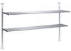 Takubo Industries TP2-90 2-Tier Tension Shelf, 90cm