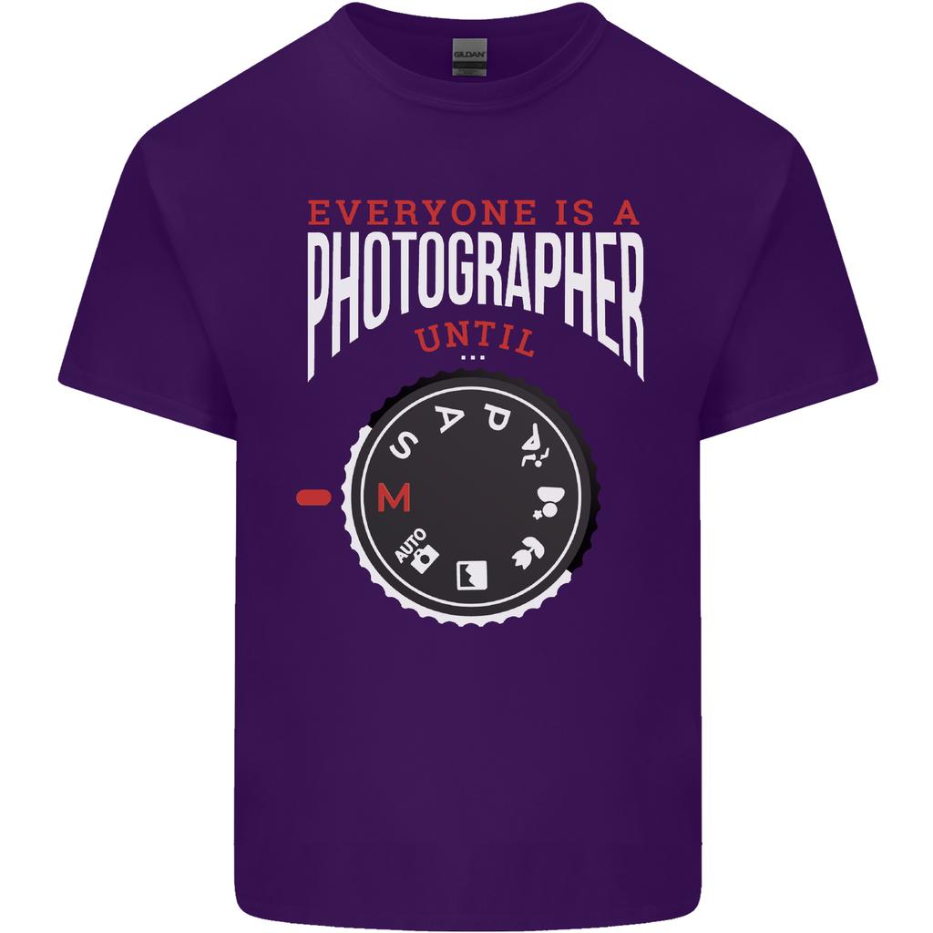 Everyones a Photographer Until Photography Unisexs Light Cotton TShirt