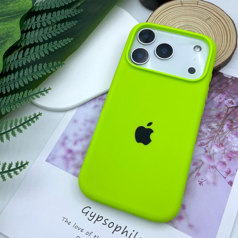 Flytende silikon telefondeksel for Apple iPhone 17 Pro Max - Ensfarvet Stor hull Støtsikkert Fullt dekkende På iPhone 16/15/14/13/12/11/Pro/Plus/17 Air