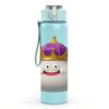 1PC Smiling Crown Cloud Character 750ml Color Plastic Sports Water Bottle Leakproof Flip Straw Lid Suitable for Sports Office Home Use