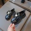 Youth style shoes Girls Loafers Fall Kids Shoes Soft Sole Princess Style Flat With