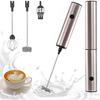Adjustable Three-Speed Handheld Stainless Steel Electric Milk and Egg Frother