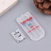 9 Groove Pintuck Presser Foot + 3 Pcs Double Head Sewing Machine Needles 3 Size 2/3/4Mm For Household Sewing Machine Accessories