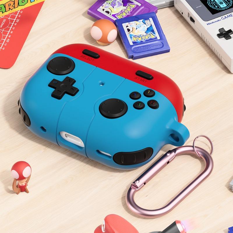 

Funny 3D Gameboy Shockproof Protective Game Case for AirPods Pro 3 Silicone Headphone Cover Keychain for Airpods Pro 3 2025