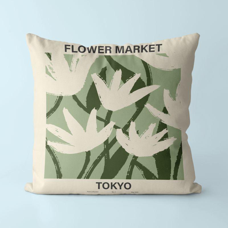 Beautiful Floral Pillow Nordic Cushion Ins Style Living Room Pillow Sofa Cushion Fresh Office Seat Cushion