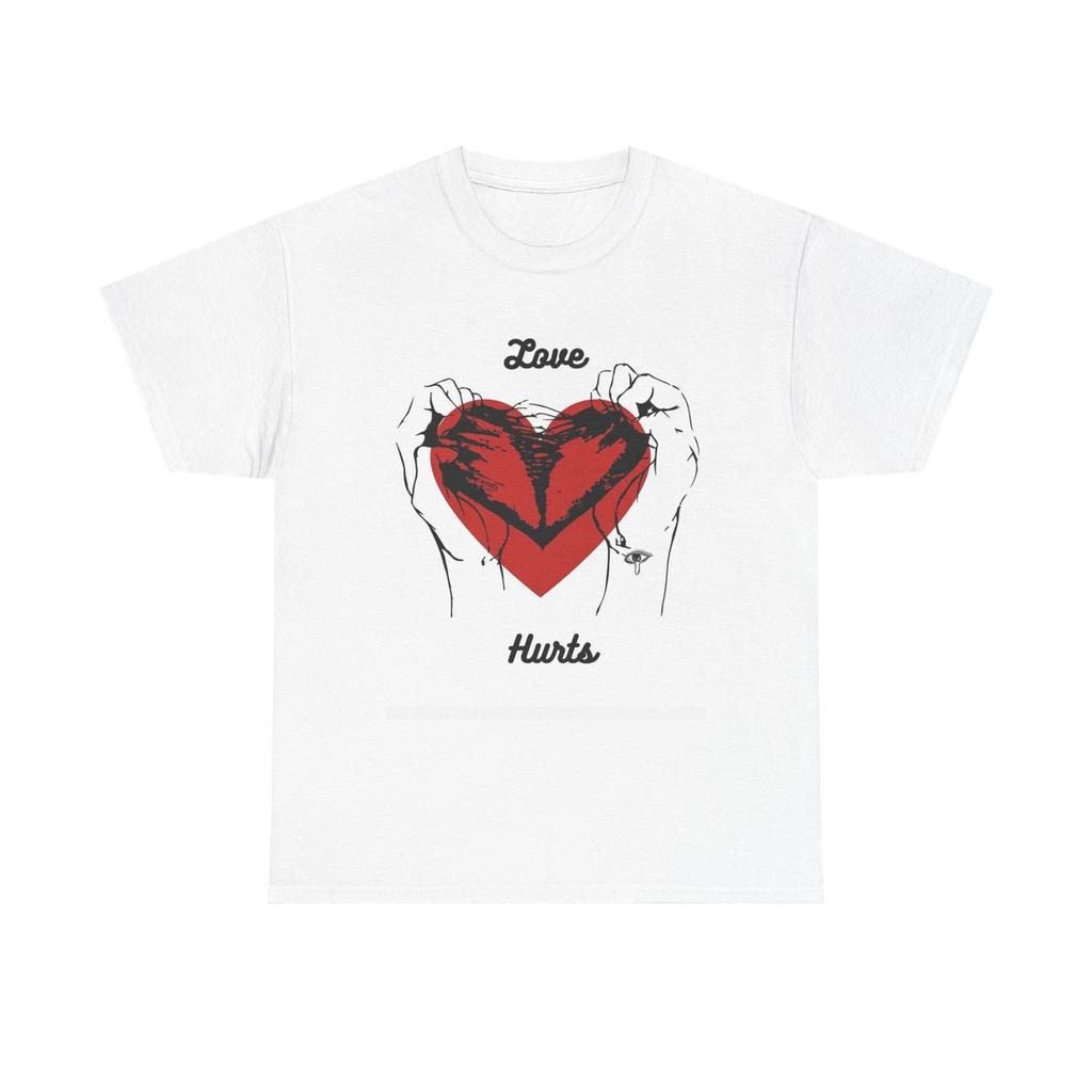 Men's and Women's T-shirts Love Hurts