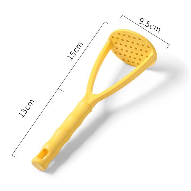 

Кухонный пресс для картофеля, тыквы, моркови, грязевая машина, дробилка для чеснока, портативный ручной кухонный комбайн для фруктов и овощей с ручкой жёлтый