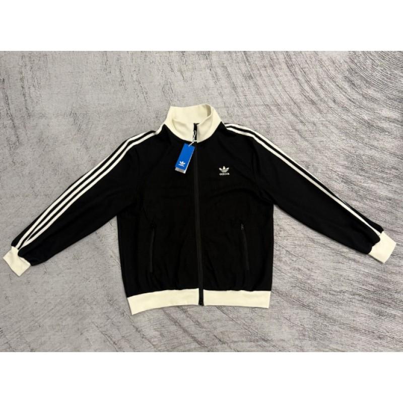 Retro Striped Waffle Knit Jacket Unisex Couple Short Coat High Quality Outerwear
