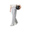 Li Ning Basketball Series Anti-Five Series Comfortable Straight Leg Fleece Warm Loose Simple Letter Fashion Mid-Rise Casual Pants Men Pants AKLVF93-2