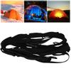 19 Rings Camping Tent Hanging Lanyard Rope Cup Lamp Hanging Outdoor Clothesline for Picnic