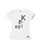 Ssobi Key Semi-Cropped Short-Sleeve Tee