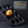 12er Cupcake-Form Antihaftbeschichtet Backblech Tartlet-Form Muffinform Pudding Backform