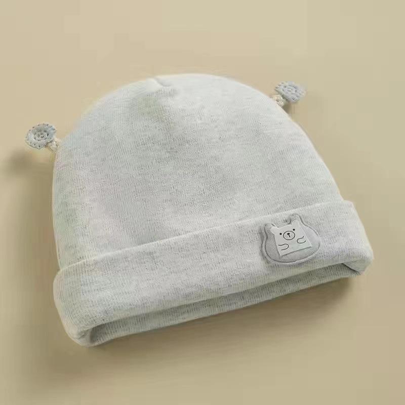 Newborn Cotton Hat: Soft, Thick & Cozy for 0-3 Months