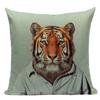 Cute Cartoon Animals Koala Panda Bear Polyester Sofa Home Pillows Cover Decorative Cushion Cover Almofadas Pillowcase