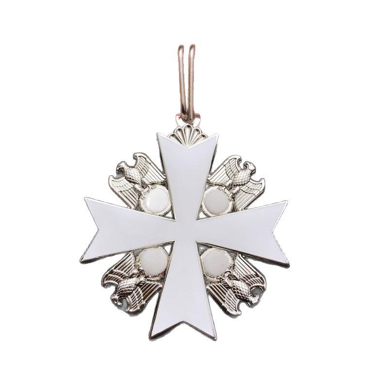 Prussian Great German Medal, Knight Eagle Medal, Film Props, Maltese Cross Badge, Pendant Accessories Christmas Gift, Stocking Stuffers