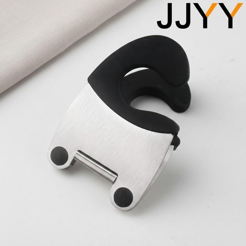 

Stainless Steel Kitchen Accessories Spoon Holder Pot Side Clamps Cooking Tools Handy Organizer чорний