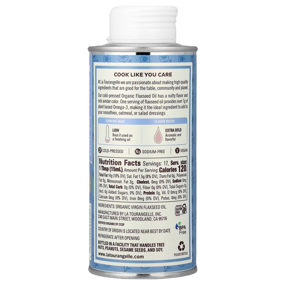 iHerb La Tourangelle Flaxseed Oil 250ml (8.45fl oz)