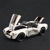 1:22 Shelby Cobra 427 S/C Alloy Sports Car Model Diecast Metal Toy Classic Retro Racing Car Vehicles Model Sound Light Kids Gift