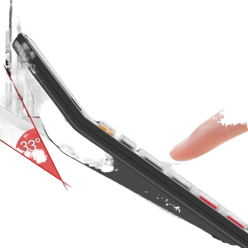 Large Transparent Key Calculator with Real Voice for Office and Student Use