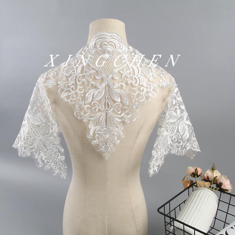 Width 32Cm Star Lace Transparent Sheet Lace Fabric Clothing Accessories Car Bone Lace Full Width