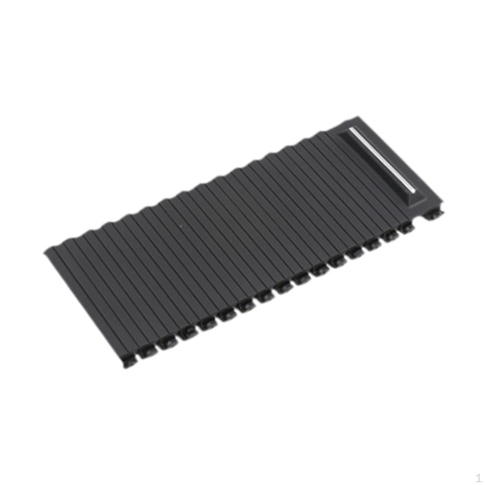 

84625-4Q000 Centre Console Roller Blind Cover Simple Installation 8.1x21cm Black Accessories
