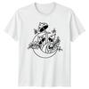 Mystical Mushroom Moon Botanical Fungi TShirt Birthday Gift For Him And Her