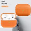 Luxury Striped Leather Headphone Case For AirPods Pro 2 3 Wireless Charging Box PC Hard Earphone Protector For Airpods 1 2 3 4