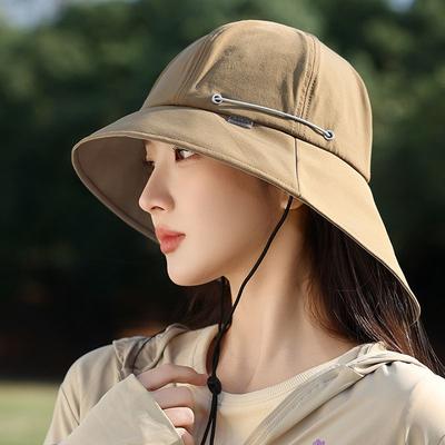 Hat Women's Spring Summer Sun Protection Sun Hat UV Protection New Bucket Hat Sun Hat