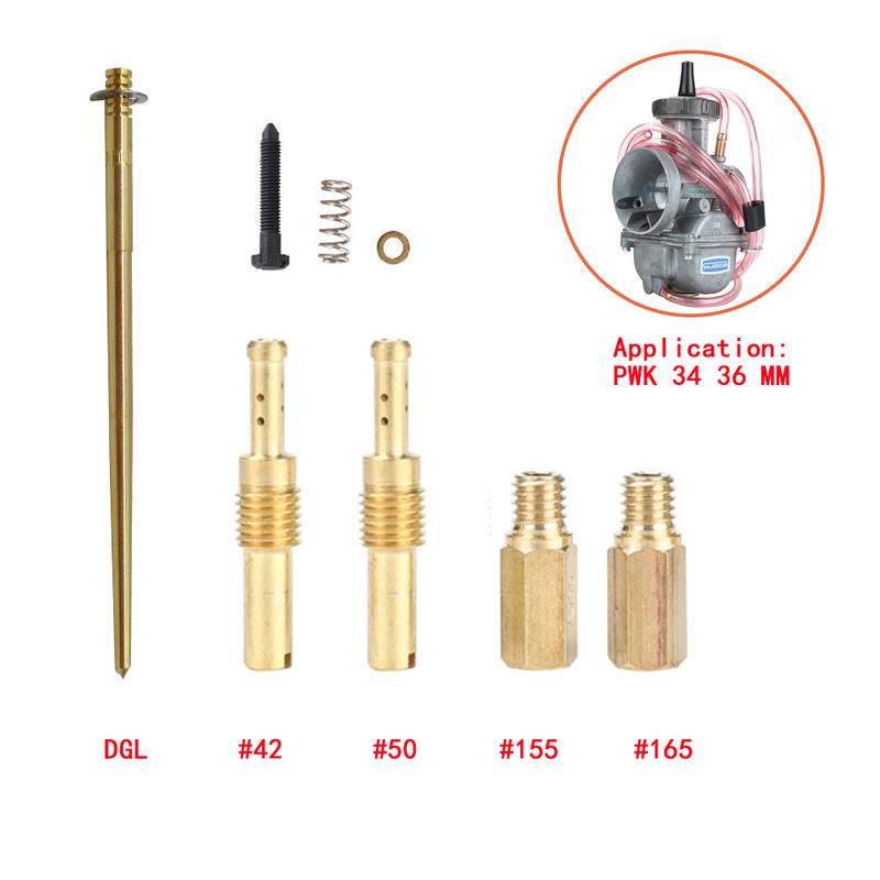 For Keihin Pwk Carburetor 28 30 32 34 36 38 40 42mm Repair Rebuild Kits Set Main Jet Pilot-jet Oil Needle Carburadores Slow Jets