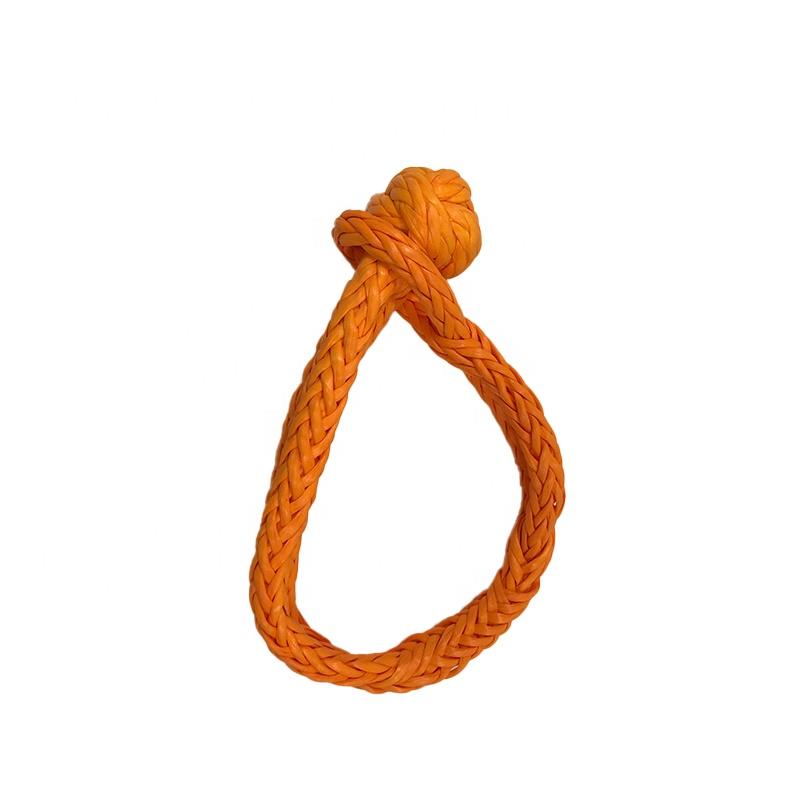 Hyropes Towing Braided UHMWPE Soft Shackle Rope for Marine