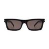 Saint Laurent Logo Acetate Square Sunglasses Women sunglasses Black SL461BETTY00154
