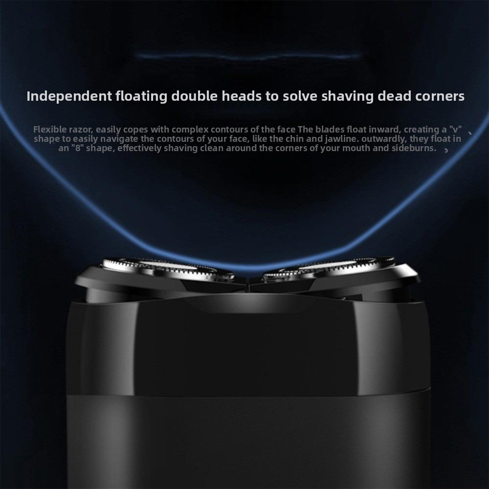 XIAOMI  Mijia Electric Shaver S100, IPX7 Waterproof, Dual Floating Heads, Type-C Charging, Portable Men's Razor