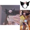 Delightful Kuromi Ear Headband Plush Hairband For Girls Costumes And Kawaii Accessories