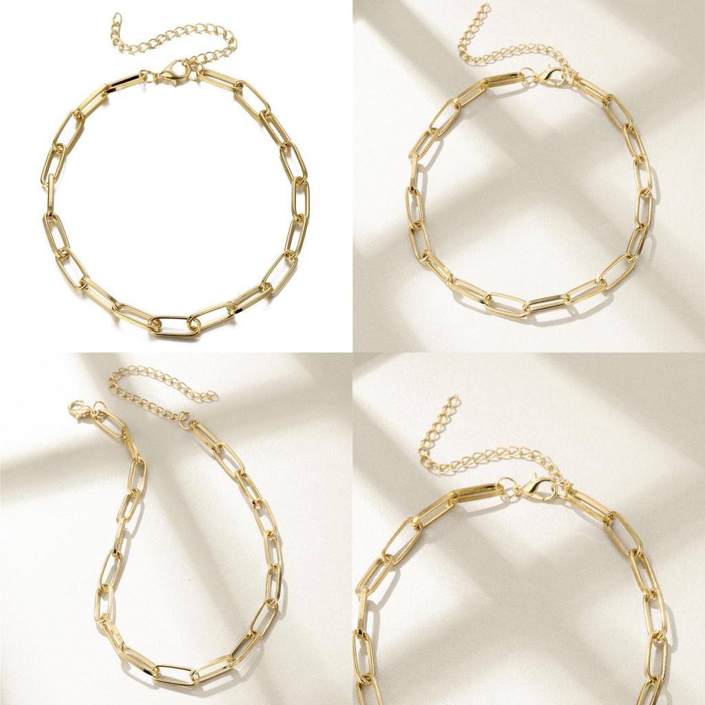 Stylish Minimalist Chain Necklace For Women With Geometric Design Perfect For Events