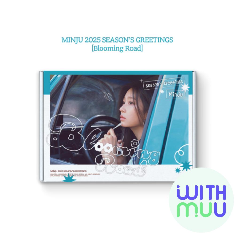 

Предварительный заказ KIM MIN JU 2025 Season s Greetings Blooming Road & SHOP POB WITHMUU POB