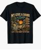 My Give A Damn Is Broken Funny Beach Vacation Retro Graphic T-Shirt