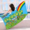 Classic T-Tamagotchi Cut Friend Game  Bath Towel Microfiber Soft Water Absorbing Breathable For Girl Kids Decorative Beach Towel