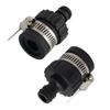 Irrigation Hose Black Nipple Connector for Car Wash & Outdoor Faucet