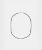Youth Thin Beads Necklace - Black