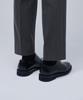 MUSINSA STANDARD Recycled One-Tuck Relaxed Tapered Hidden Banding Crop Slacks [Medium Grey]