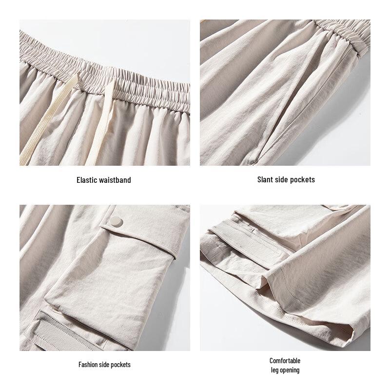 JEEP Men's Summer Quick-Dry Cargo Shorts