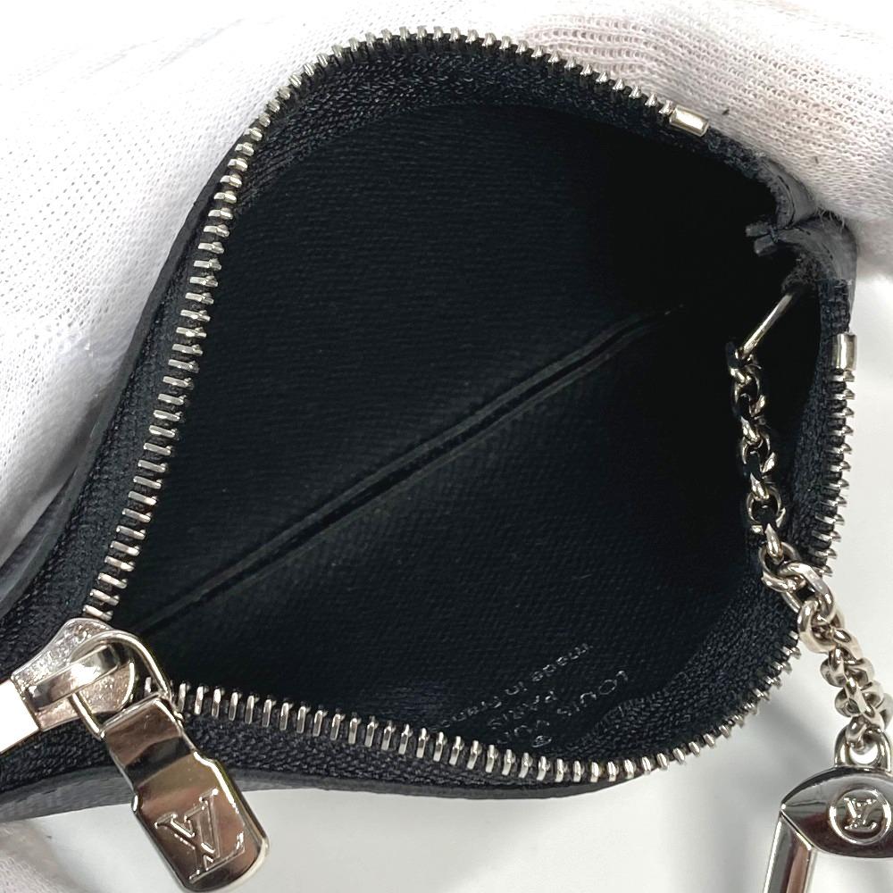 Louis Vuitton N60155 Damier Graphite Key Case Pochette Cles Coin Case Wallet