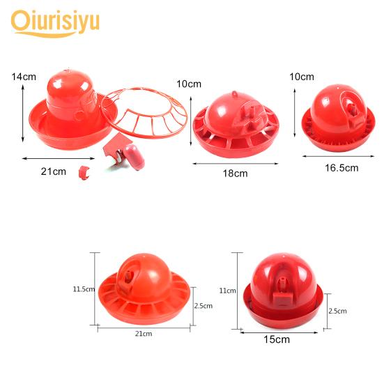 Chick Drinking Bowl High Capacity Automatic Plastic Detachable Poultry Waterer for Pet Lovely Pet