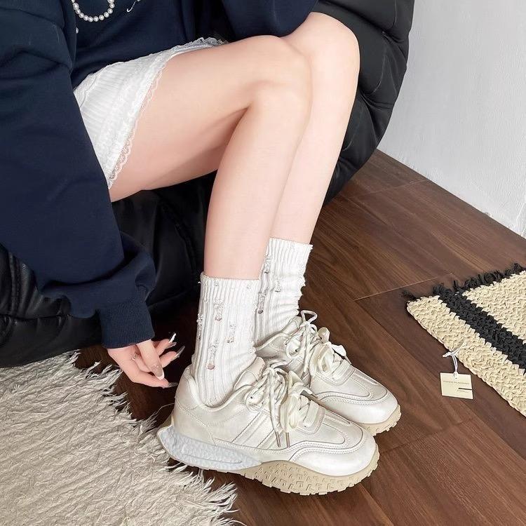 

Platform dad shoes women s summer versatile height-increasing casual sports shoes 40