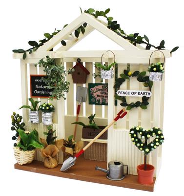 Billy Handmade Dollhouse Kit Garden House Kit 8693