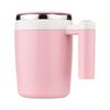 380ml samomíchácí hrnek s víčkem Šálek kávy s automatickým magnetickým mícháním, elektrický z nerezové oceli